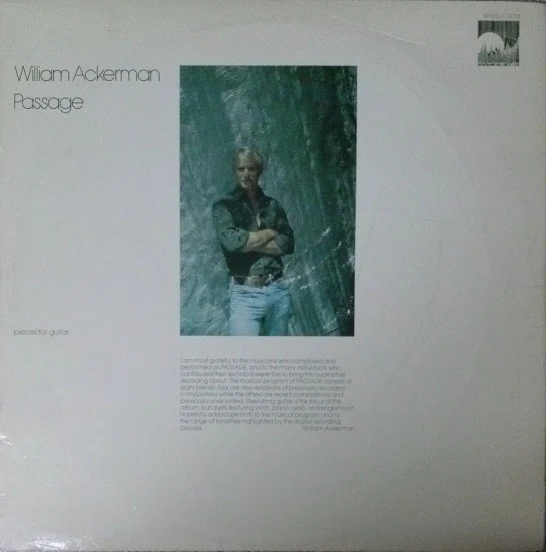William Ackerman - Passage (LP, Album, Tra) (Near Mint (NM or M-)) - Image 2