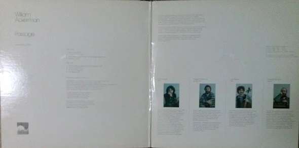 William Ackerman - Passage (LP, Album, Tra) (Near Mint (NM or M-)) - Image 3