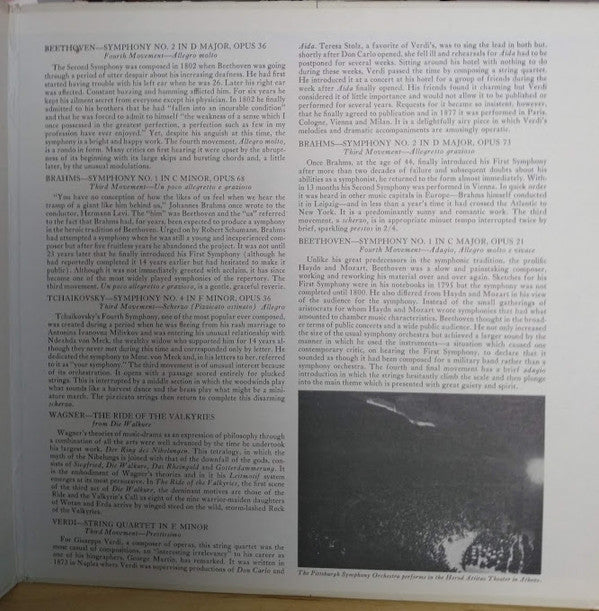 William Steinberg And The Pittsburgh Symphony Orchestra - Command Performances Volume 2 (LP, Album, Comp, RE, Gat) (Near Mint (NM or M-)) - Image 3