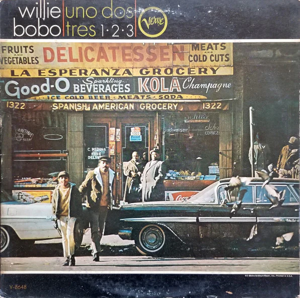 Willie Bobo - Uno Dos Tres 1•2•3 (LP, Album, Mono) (Very Good Plus (VG+))