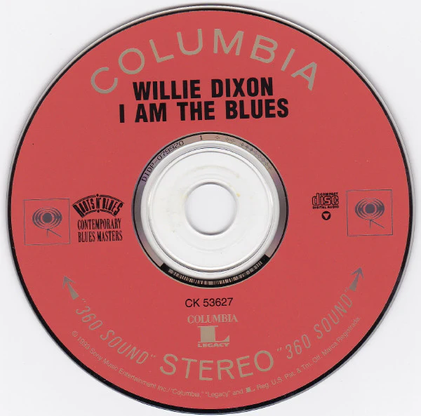 Willie Dixon - I Am The Blues (CD, Album, RE) (Very Good Plus (VG+)) - Image 2