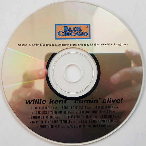 Willie Kent - Comin' Alive! (CD, Album) (Near Mint (NM or M-)) - Image 4