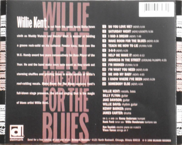 Willie Kent - Make Room For The Blues (CD, Album) (Near Mint (NM or M-)) - Image 5