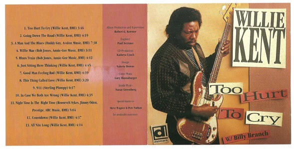 Willie Kent - Too Hurt To Cry (CD, Album) (Near Mint (NM or M-)) - Image 4