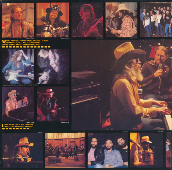 Willie Nelson And Leon Russell - One For The Road (2xLP, Album, San) (Very Good Plus (VG+)) - Image 2