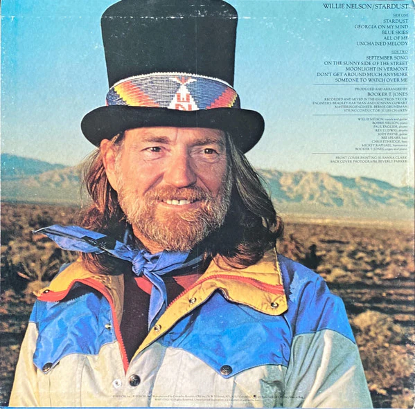 Willie Nelson - Stardust (LP, Album, Pit) (Very Good Plus (VG+)) - Image 2