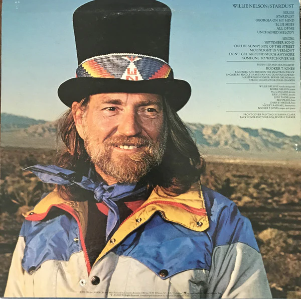 Willie Nelson - Stardust (LP, Album, Pit) (Very Good Plus (VG+)) - Image 2