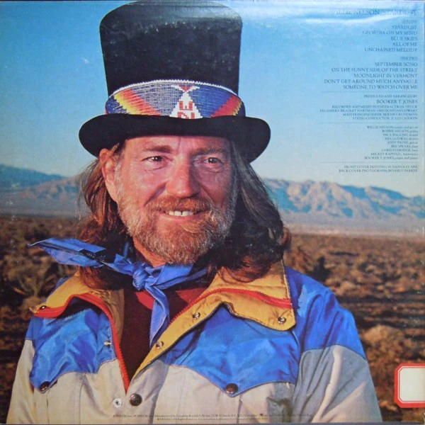 Willie Nelson - Stardust (LP, Album, San) (Near Mint (NM or M-)) - Image 2