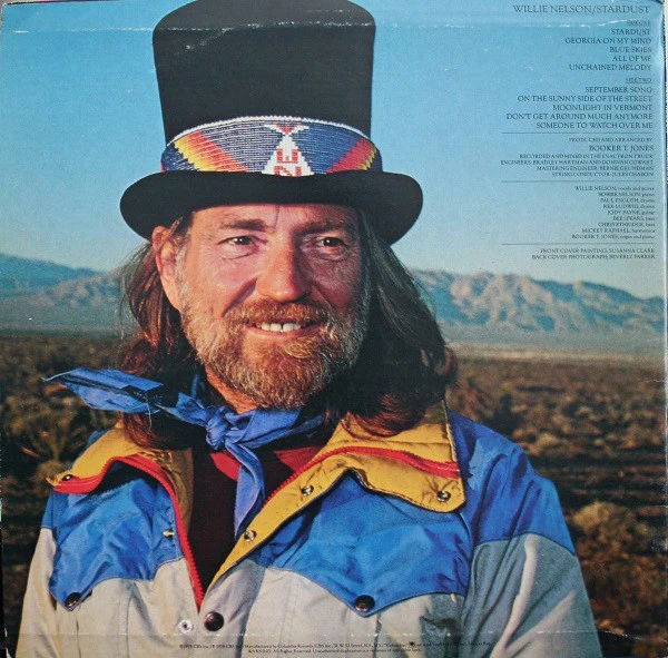 Willie Nelson - Stardust (LP, Album, Ter) (Very Good Plus (VG+)) - Image 2