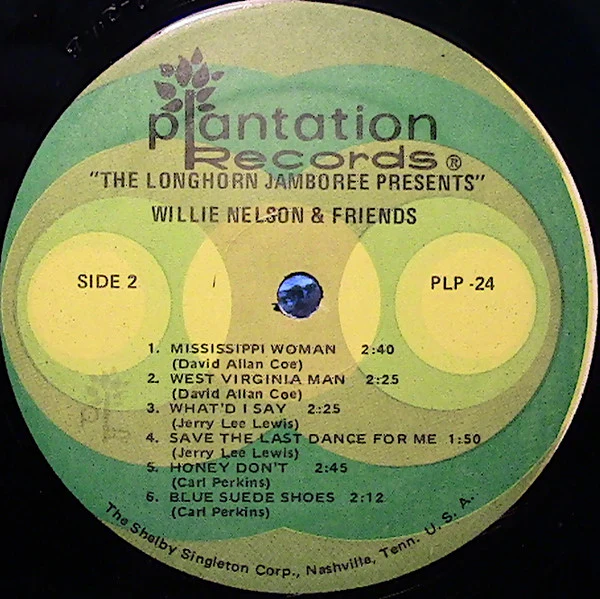 Willie Nelson - The Longhorn Jamboree Presents Willie Nelson & His Friends (LP, Comp) (Very Good Plus (VG+)) - Image 4