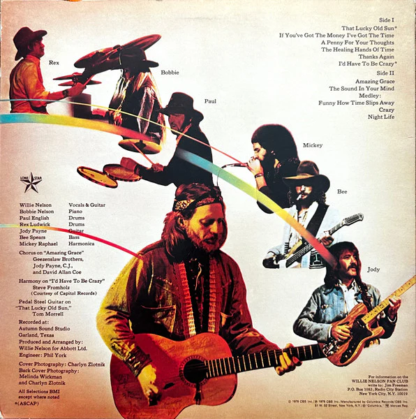 Willie Nelson - The Sound In Your Mind (LP, Album, Pit) (Near Mint (NM or M-)) - Image 2