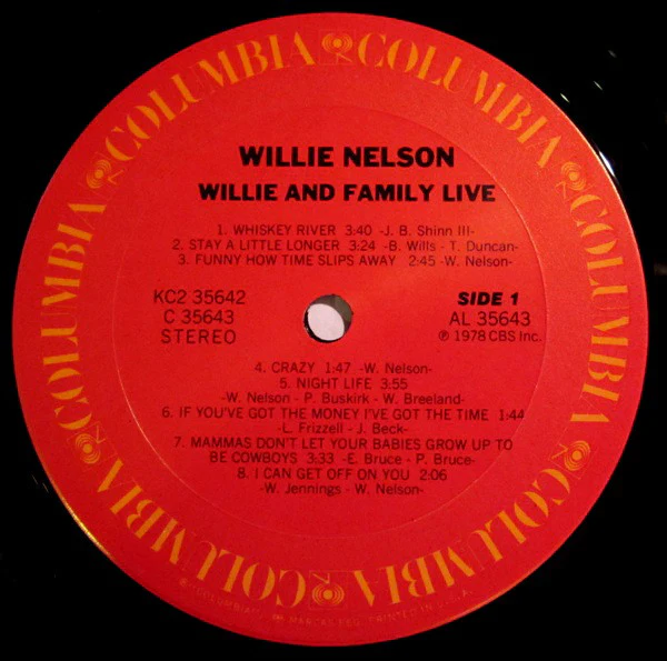 Willie Nelson - Willie And Family Live (2xLP, Album, Pit) (Very Good Plus (VG+)) - Image 4
