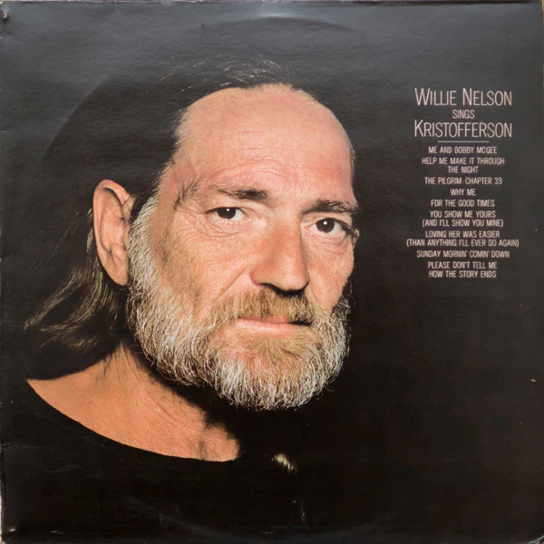 Willie Nelson - Willie Nelson Sings Kristofferson (LP, Album) (Very Good (VG))