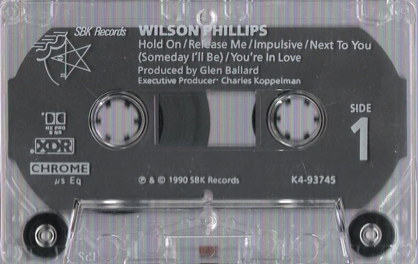 Wilson Phillips - Wilson Phillips (Cass, Album, Chr) (Very Good Plus (VG+)) - Image 3