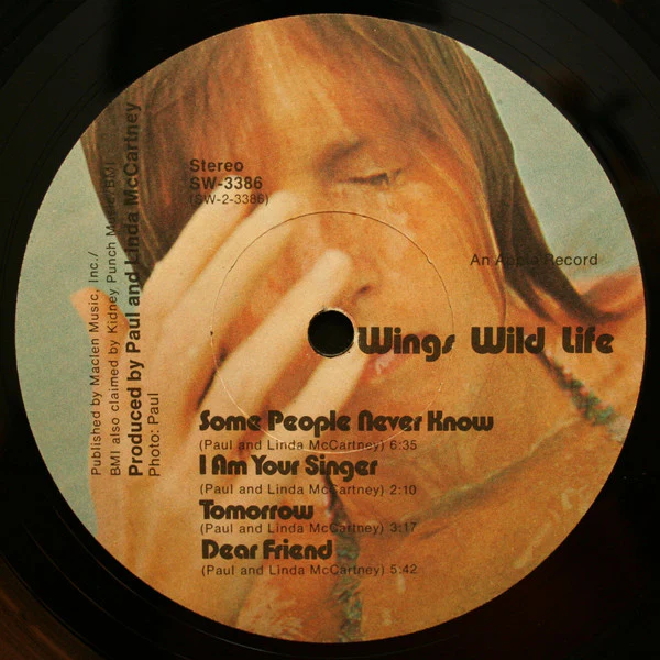 Wings - Wild Life (LP, Album, Jac) (Very Good (VG)) - Image 4