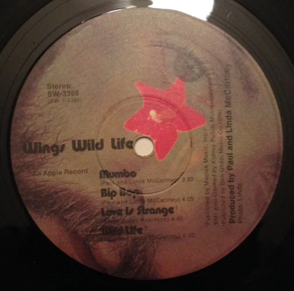 Wings - Wild Life (LP, Album, Win) (Very Good Plus (VG+)) - Image 3