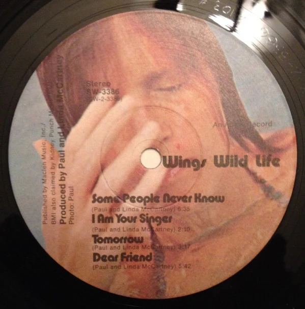 Wings - Wild Life (LP, Album, Win) (Very Good Plus (VG+)) - Image 4