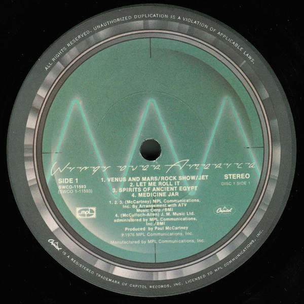 Wings - Wings Over America (3xLP, Album, 4 L) (Very Good Plus (VG+)) - Image 5