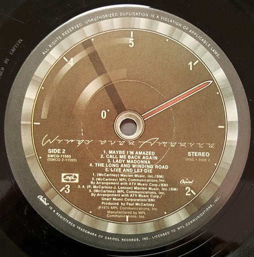 Wings - Wings Over America (3xLP, Album, 5 L) (Very Good Plus (VG+)) - Image 5