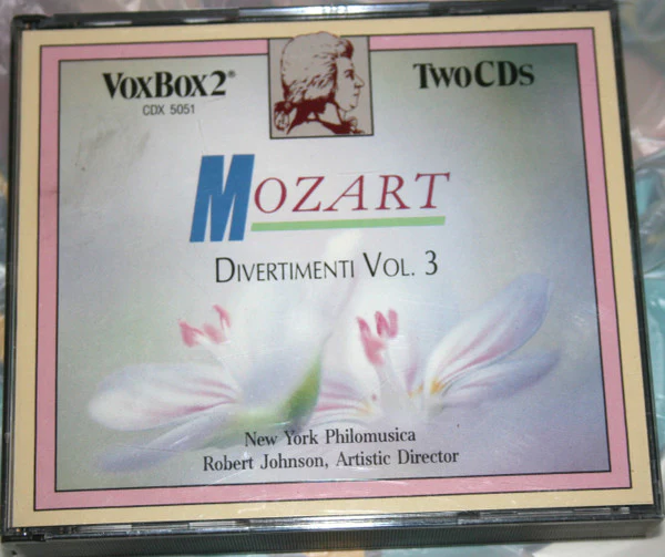 Wolfgang Amadeus Mozart - Divertimenti, Vol. III (2xCD, RE) (Near Mint (NM or M-))