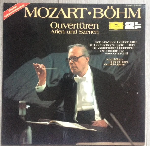 Wolfgang Amadeus Mozart · Karl Böhm - Ouvertüren, Arien Und Szenen (2xLP, Comp, Ltd, S/Edition) (Very Good Plus (VG+))