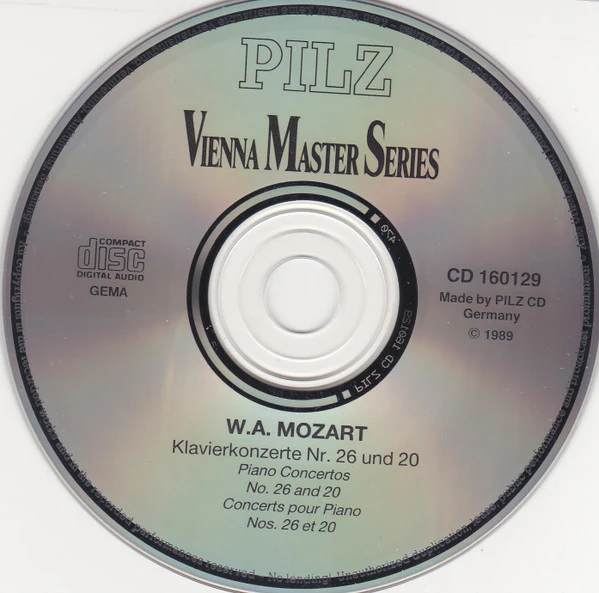 Wolfgang Amadeus Mozart - Klavierkonzerte Nr. 26 „Krönungskonzert“ Und Nr. 20 (CD) (Near Mint (NM or M-)) - Image 3