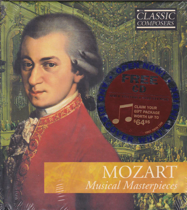 Wolfgang Amadeus Mozart - Musical Masterpieces (CD, Comp, Har) (Very Good Plus (VG+)) - Image 4