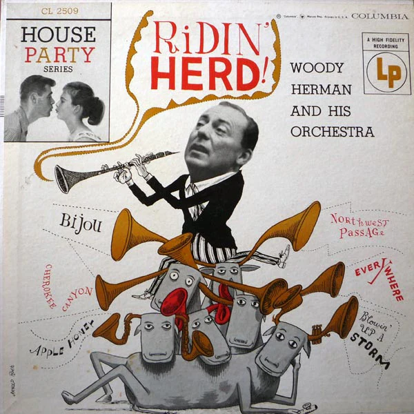 Woody Herman And His Orchestra - Ridin' Herd (10") (Near Mint (NM or M-))