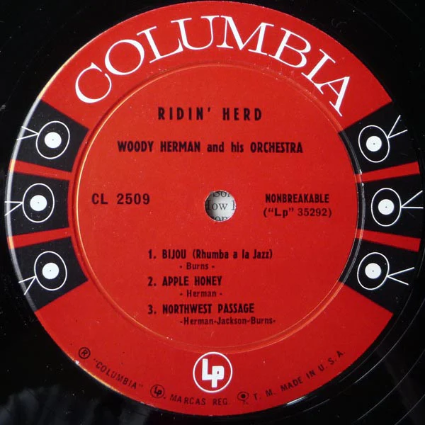 Woody Herman And His Orchestra - Ridin' Herd (10") (Near Mint (NM or M-)) - Image 3