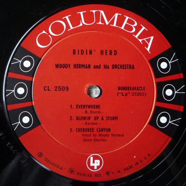 Woody Herman And His Orchestra - Ridin' Herd (10") (Near Mint (NM or M-)) - Image 4