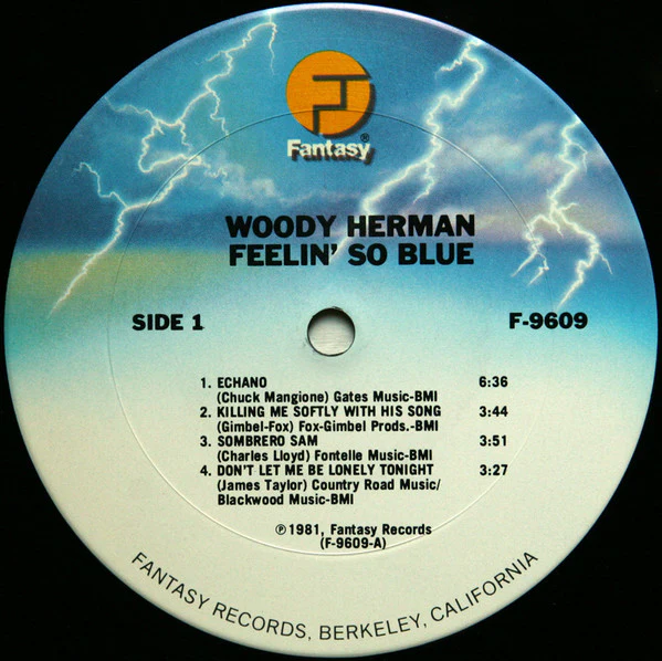 Woody Herman - Feelin' So Blue (LP, Album) (Very Good Plus (VG+)) - Image 3