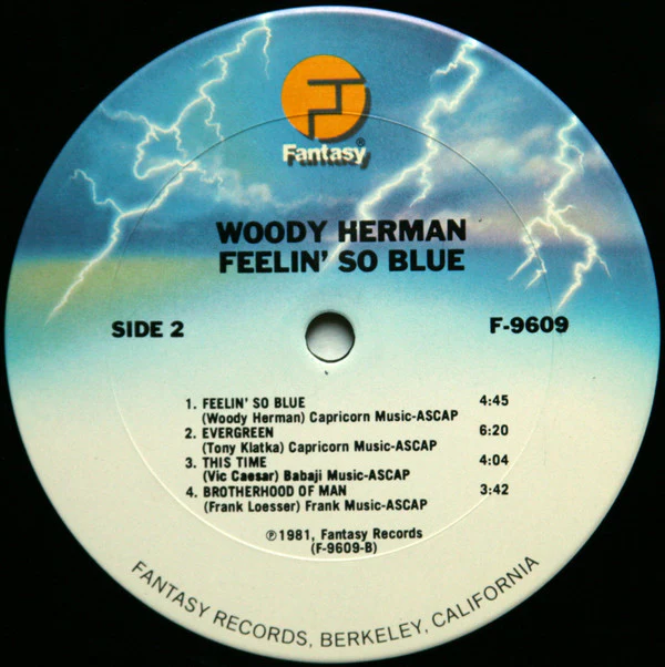 Woody Herman - Feelin' So Blue (LP, Album) (Very Good Plus (VG+)) - Image 4