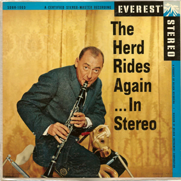 Woody Herman - The Herd Rides Again . . . In Stereo (LP, Album) (Very Good Plus (VG+))