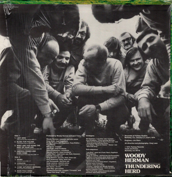 Woody Herman - Thundering Herd (LP, Album, No ) (Very Good Plus (VG+)) - Image 2