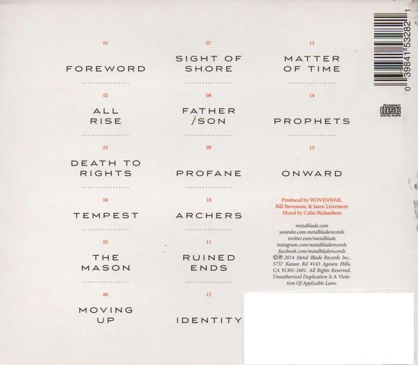 Wovenwar - Wovenwar (CD, Album, Dig) (Near Mint (NM or M-)) - Image 5