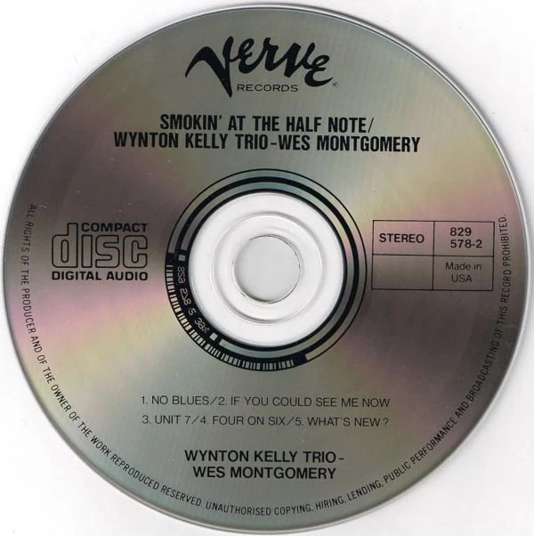 Wynton Kelly Trio - Wes Montgomery - Smokin' At The Half Note (CD, Album, RE, RM, PMD) (Very Good Plus (VG+)) - Image 3