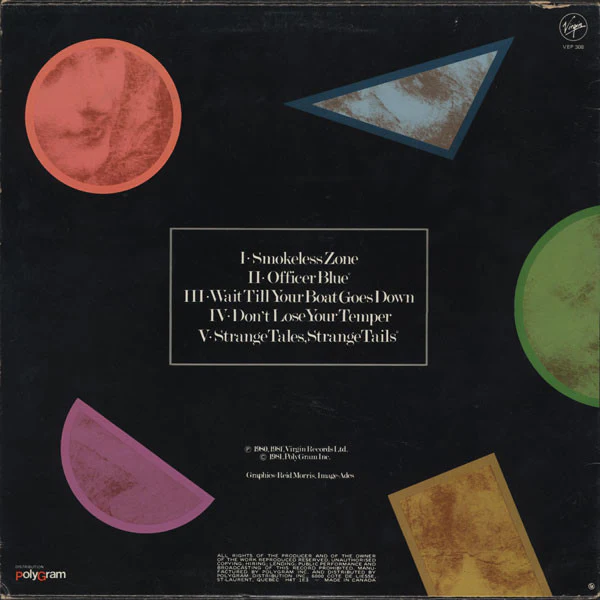 XTC - 5 Senses (12", EP) (Very Good Plus (VG+)) - Image 2