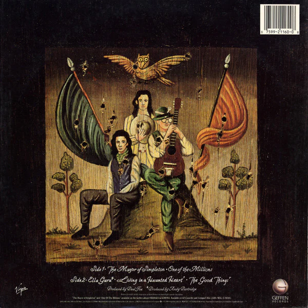 XTC - The Mayor Of Simpleton (12", Maxi) (Very Good Plus (VG+)) - Image 2