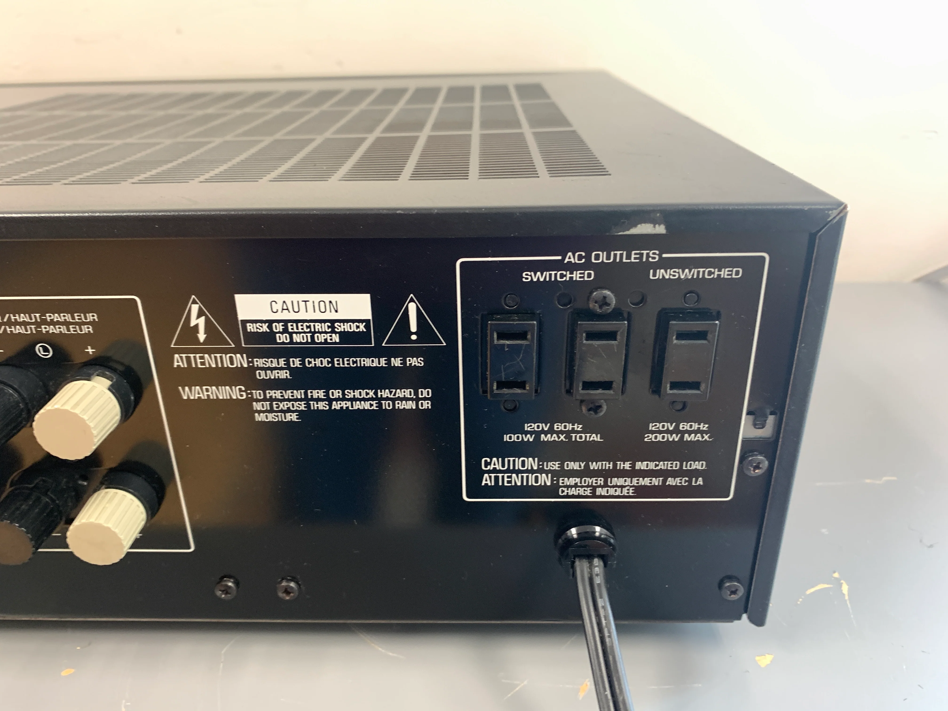 Yamaha A-700 Stereo Integrated Amplifier * 100W RMS * 1983 - Image 13