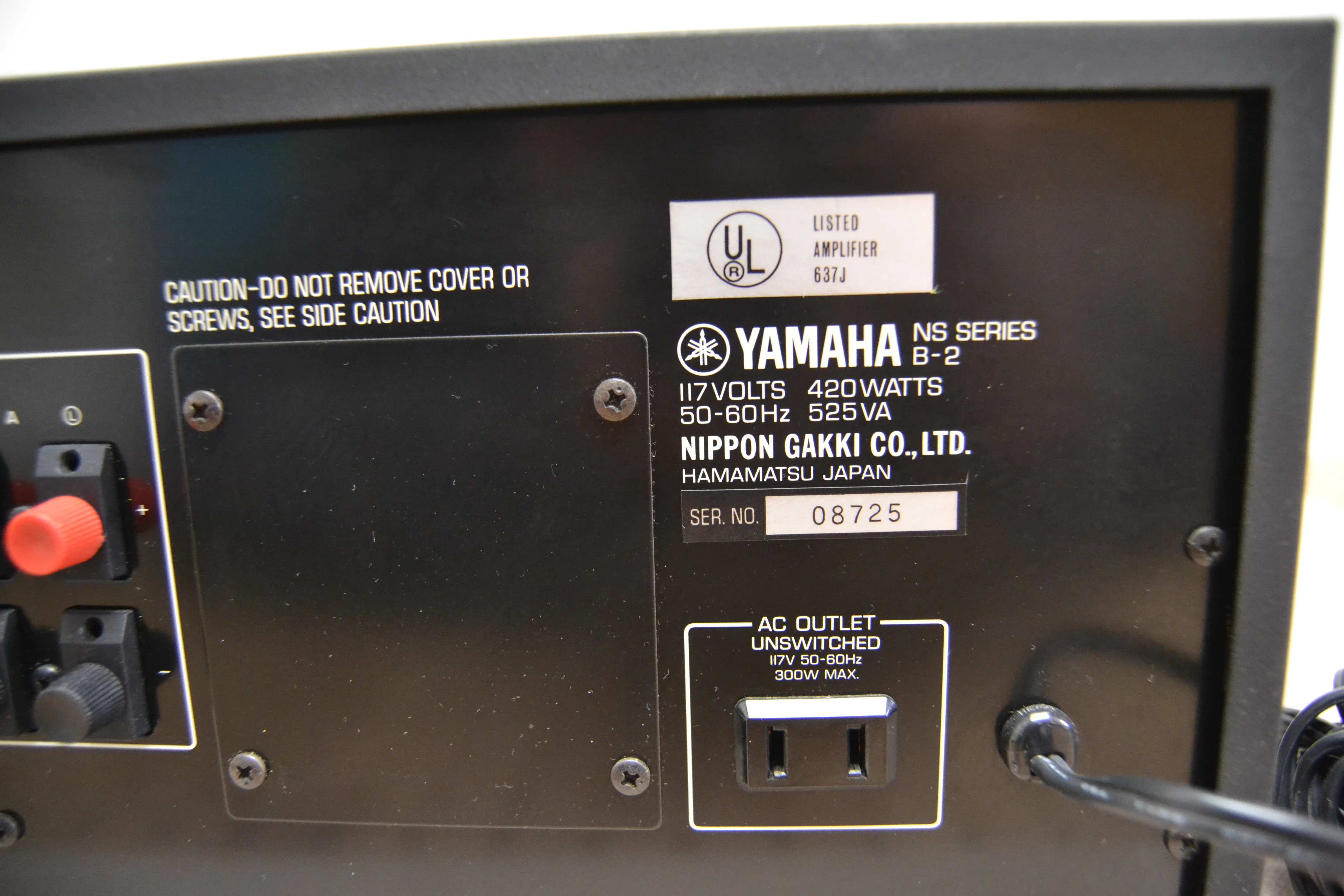 Yamaha B-2 Stereo Power Amplifier * Fully Serviced * 100W RMS * 1977 - Image 11