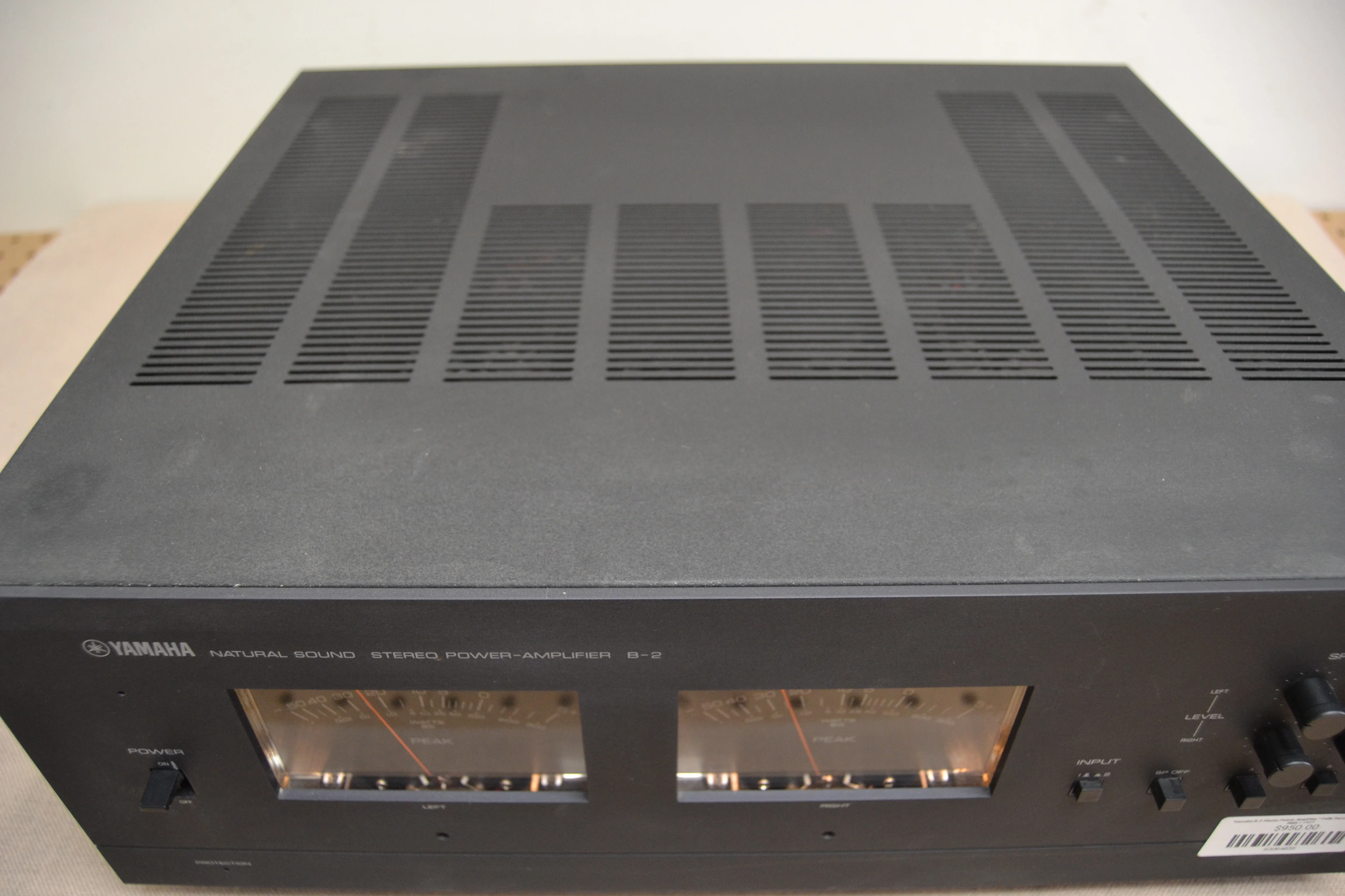 Yamaha B-2 Stereo Power Amplifier * Fully Serviced * 100W RMS * 1977 - Image 5