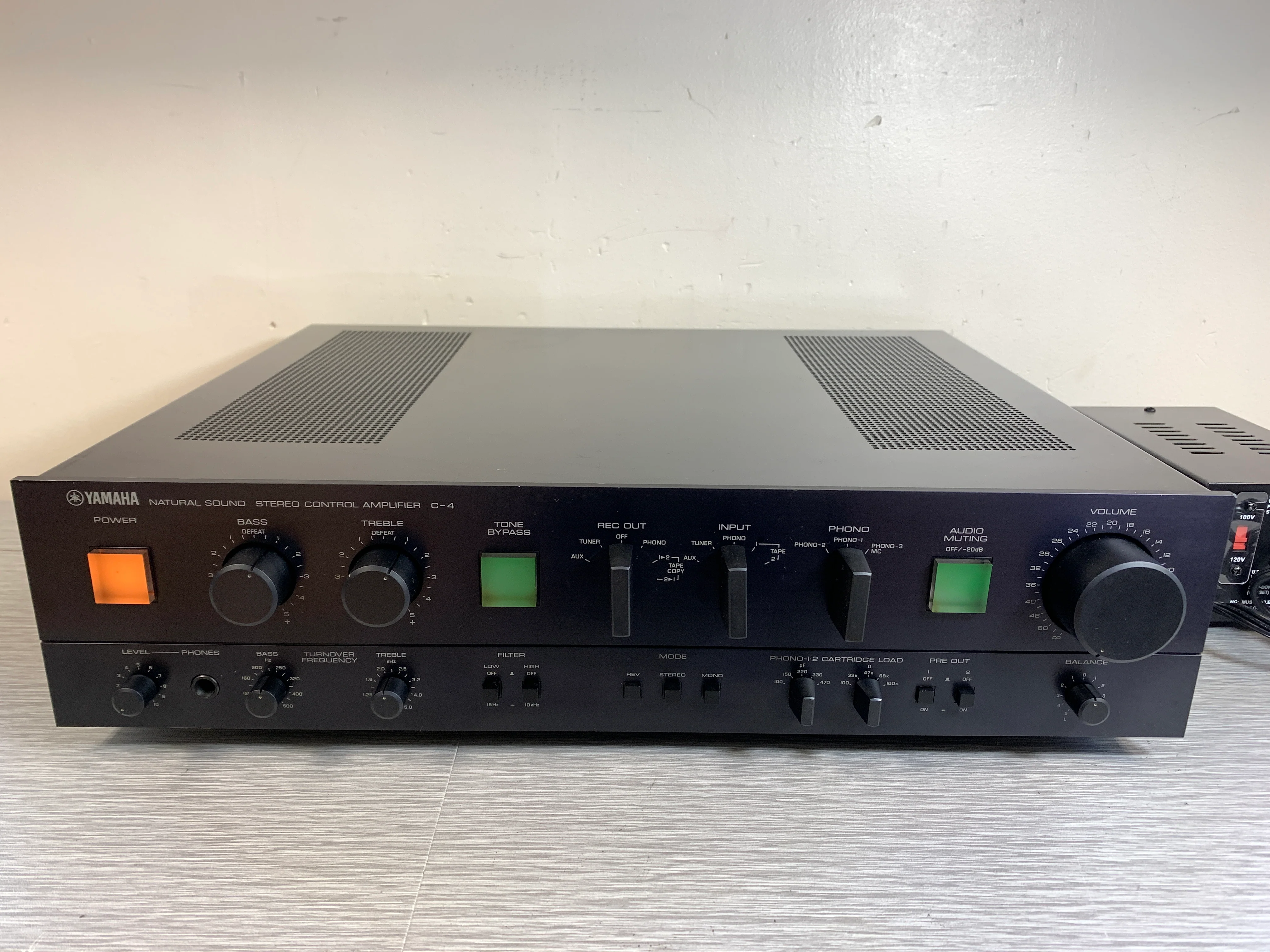 Yamaha C-4 Natural Sound Stereo PreAmplifier (1979-81)