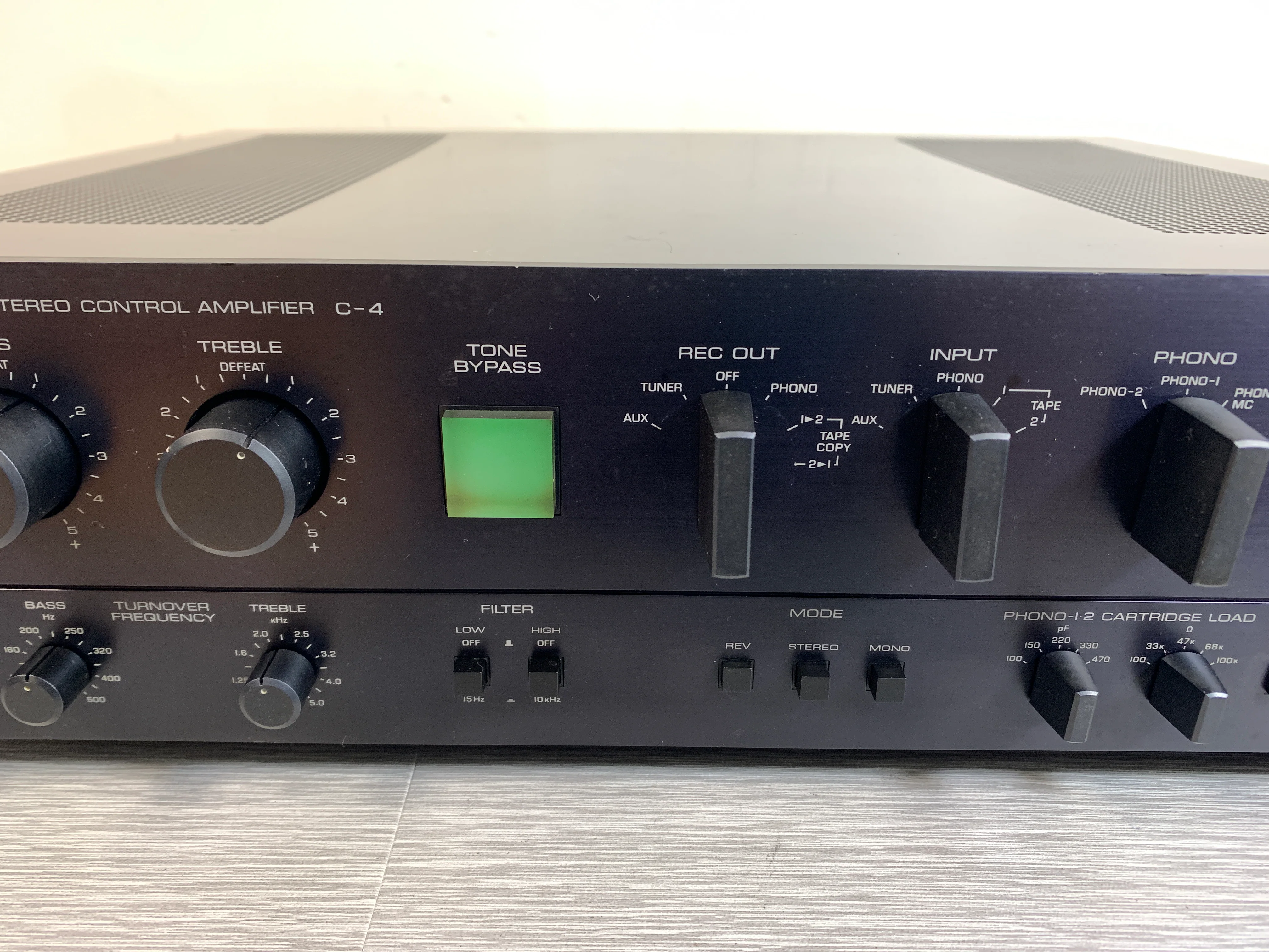 Yamaha C-4 Natural Sound Stereo PreAmplifier (1979-81) - Image 3