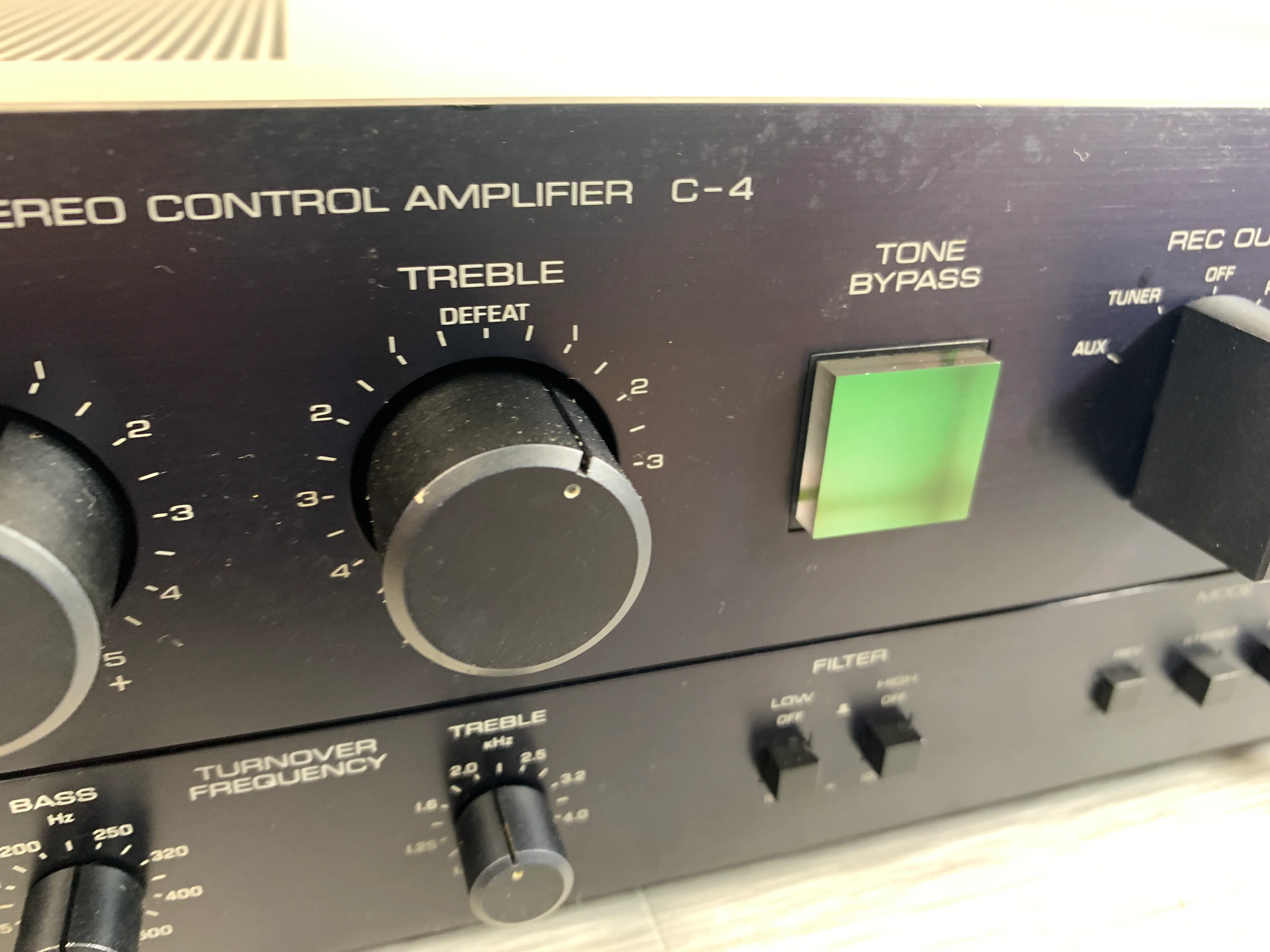 Yamaha C-4 Natural Sound Stereo PreAmplifier (1979-81) - Image 8