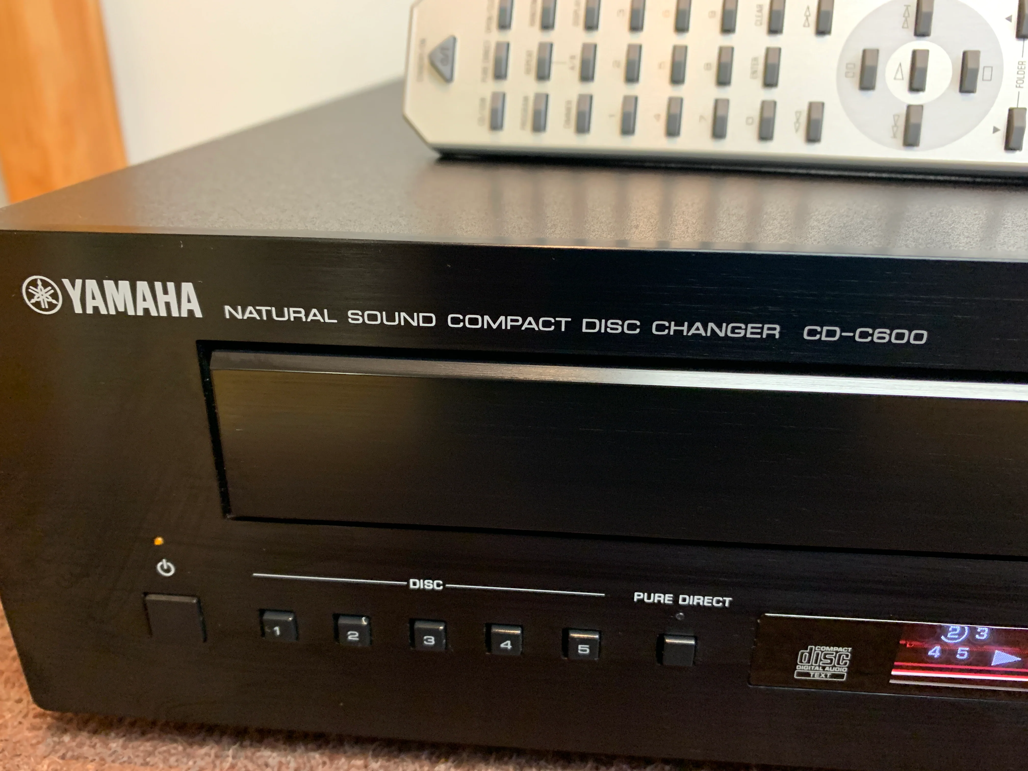 Yamaha CD-C600 CD Carousel * 5 Discs * Remote - Image 6