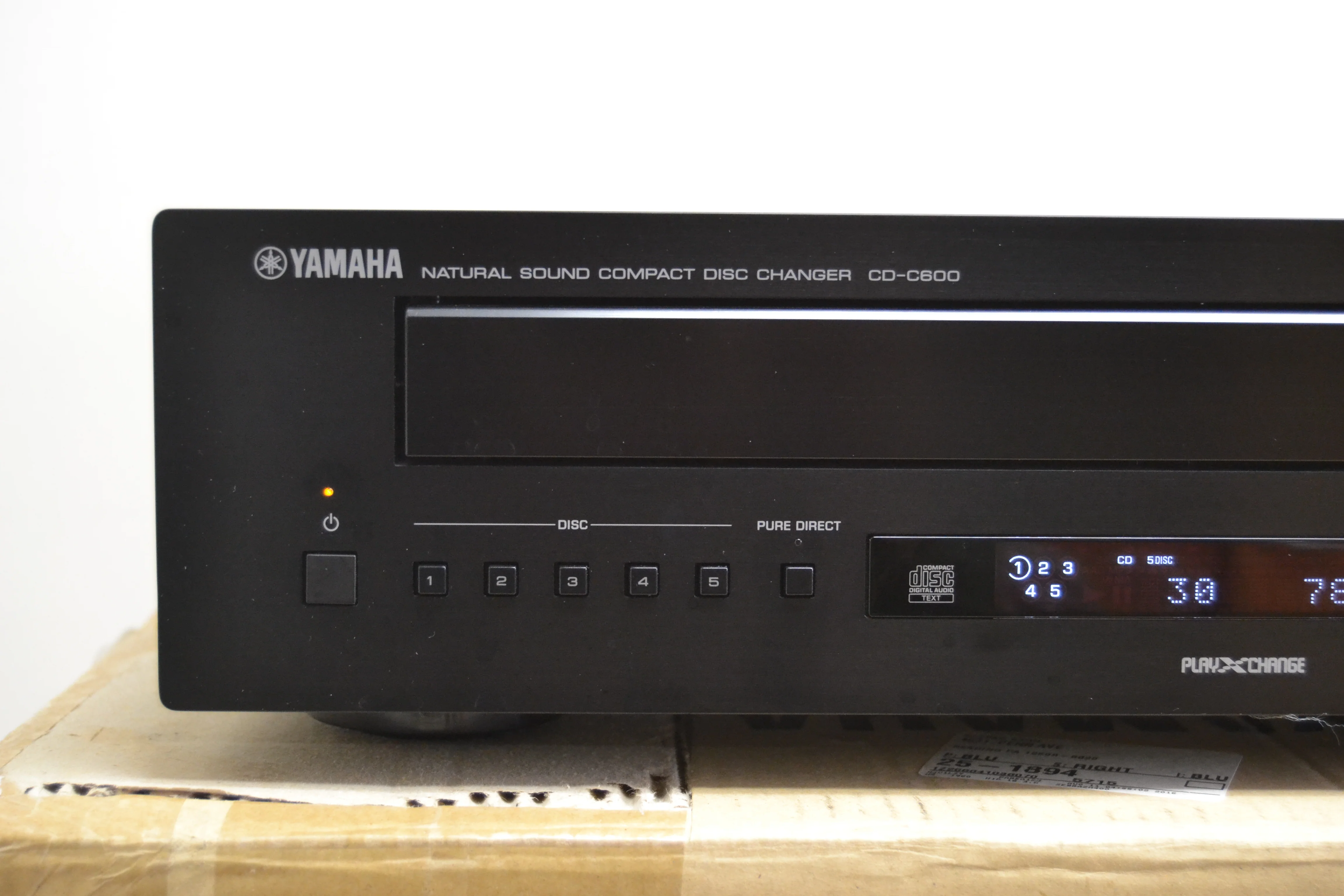 Yamaha CD-C600 Compact Disc Changer * Box * Manual * Remote - Image 2