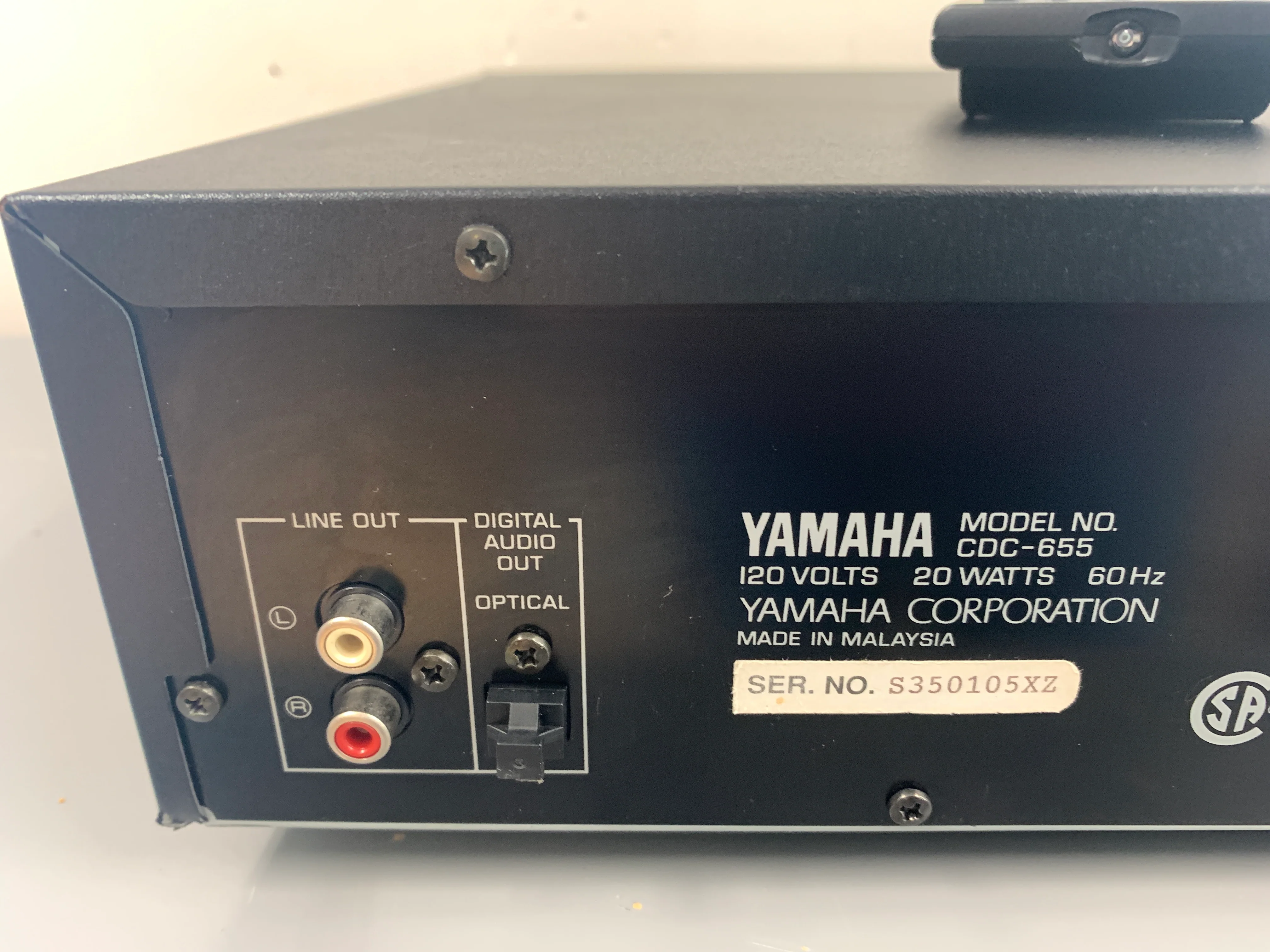 Yamaha CDC-655 CD Carousel * 5 Discs * Remote Control * - Image 11