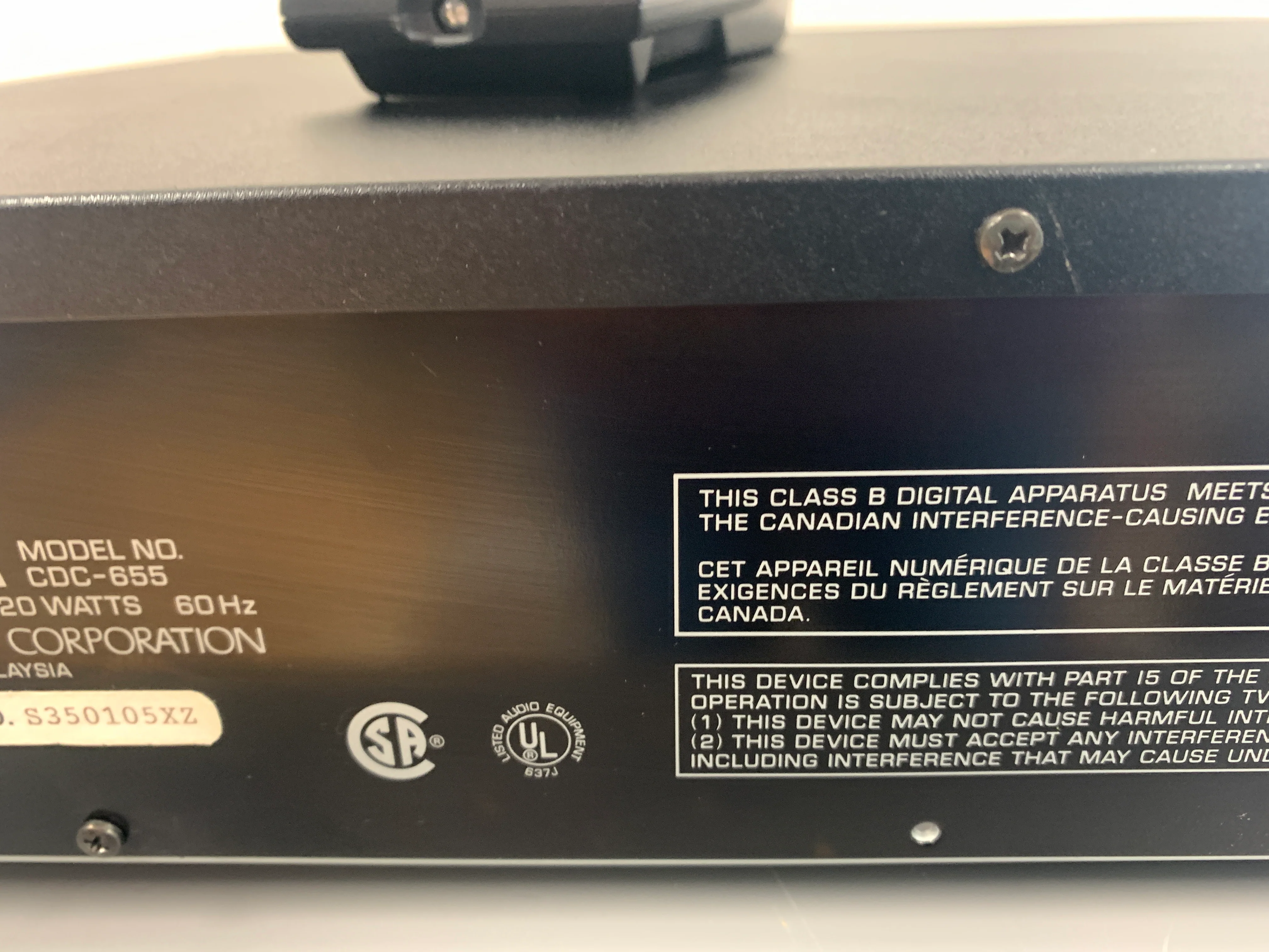 Yamaha CDC-655 CD Carousel * 5 Discs * Remote Control * - Image 12