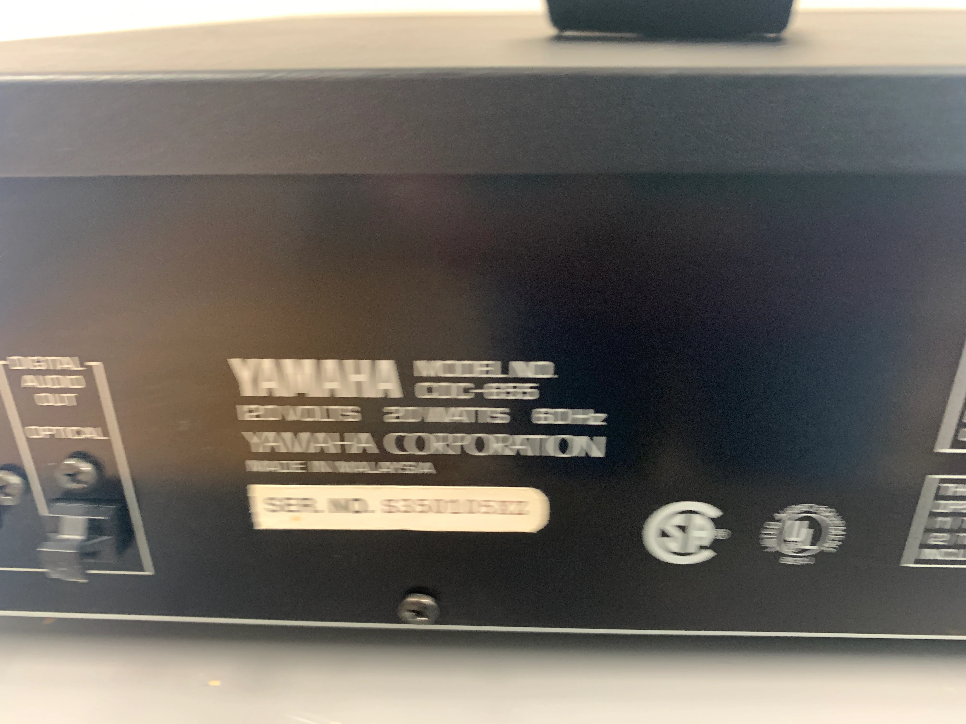 Yamaha CDC-655 CD Carousel * 5 Discs * Remote Control * - Image 13