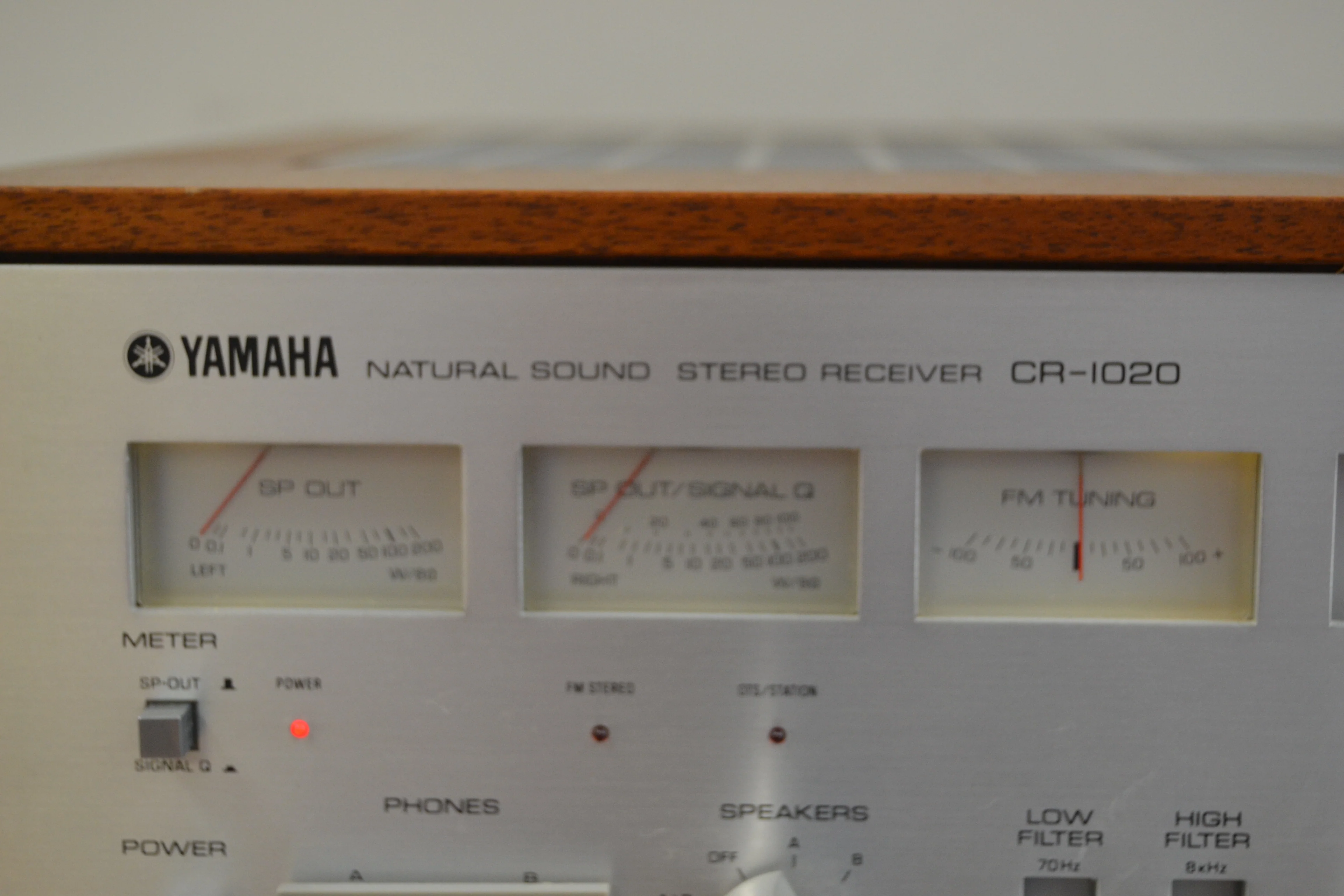 Yamaha CR-1020 Stereo Receiver * 70W RMS * 1978 - Image 6